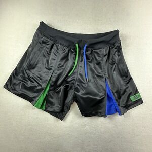 Nike Shorts Womens Large Black ALEALI MAY Pleated Bottom DC2432